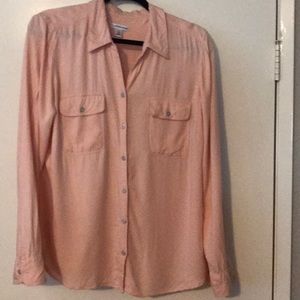 Croft and Barrow Cute light pink button down